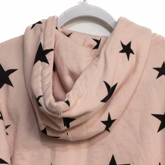Southern Spirit Girls Pink Black Stars Hoodie Pullover Long Sleeve Size XS - Picture 6 of 7